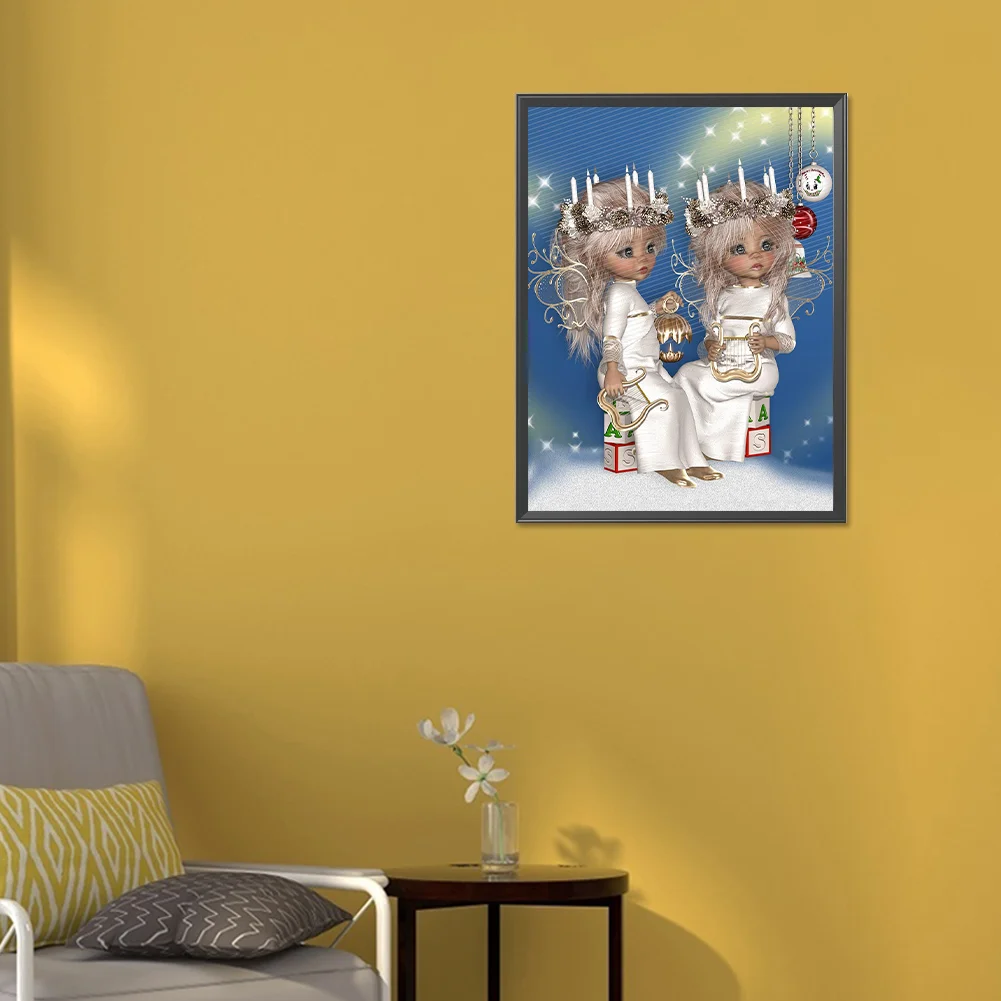 Diamond Painting - Full Round Drill - Elf Doll(Canvas|30*40cm)