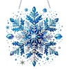 Diamond Painting 2D Flat Winter Snowflake Wall Door Decor
