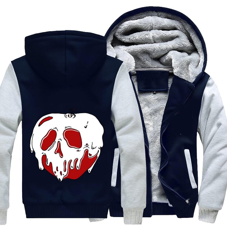 Snow White's Poisonous Apple, Halloween Fleece Jacket