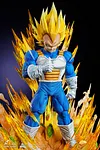 1/6 & 1/4 Scale Super Vegeta - Dragon Ball Resin Statue - Clouds Studios [In Stock]