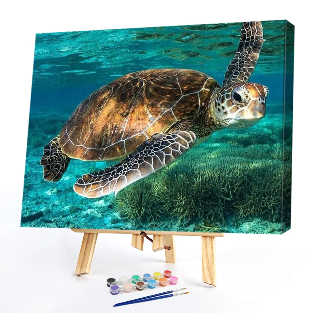 Sea Turtle - Paint By Numbers(50*40CM)