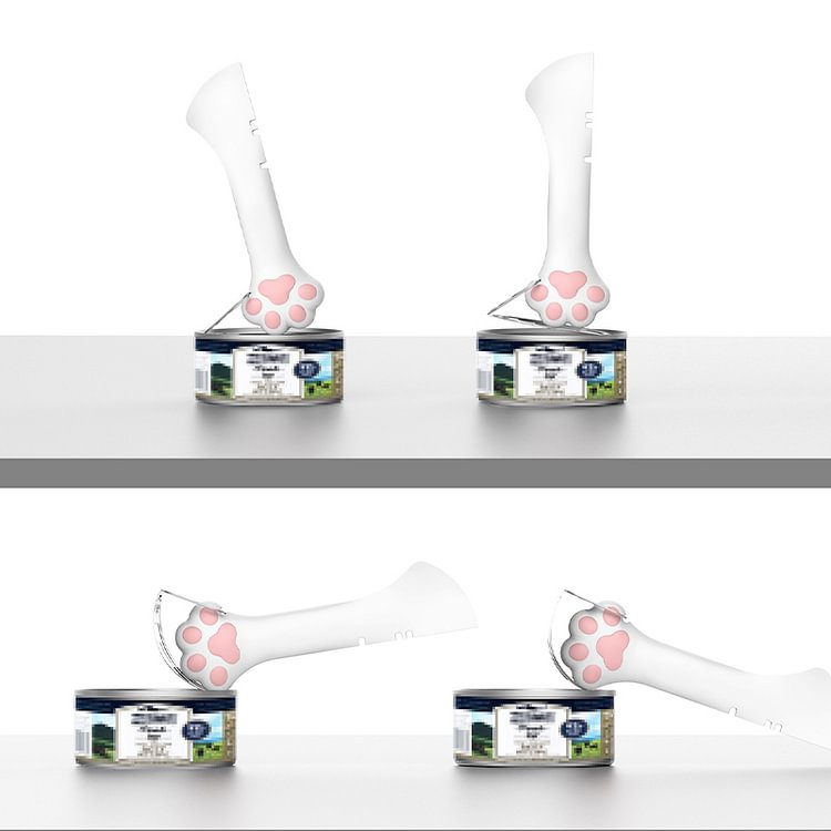 Cat Paw Creative Multifunction Pet Food Can Opener