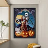 Halloween Jack And Sally-11CT Stamped Cross Stitch 40*60cm/15.75*23.62in(Big Size)