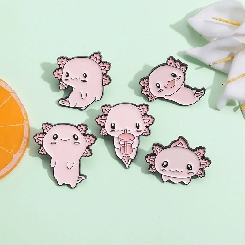 Cartoon Style Cute Animal Alloy Stamping Stoving Varnish Plating Women’s Brooches