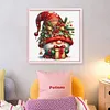 Christmas Gnome Gifts-11CT Stamped Cross Stitch 40*40cm/15.75*15.75in tapestrymarket