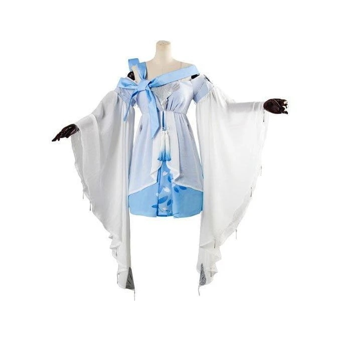 vocaloid vsinger blue dress cosplay costume
