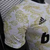2025/2026 Player Version Real Madrid Special Edition Light Yellow Football Shirt 1:1 Thai Quality