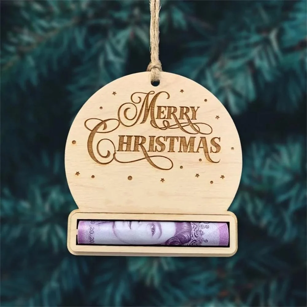Creative Christmas money clip pressure money personalized charm