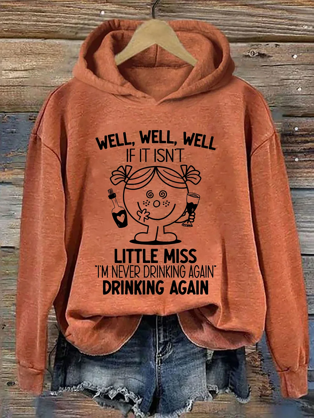 Well, Well, Well If It Isn't Little Miss Hoodie