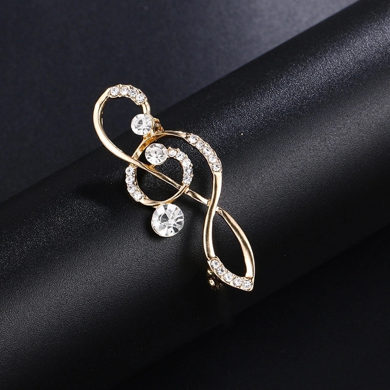 Elegant Pin Leaf Flower Butterfly Alloy Plating Inlay Rhinestones Pearl Women’S Brooches