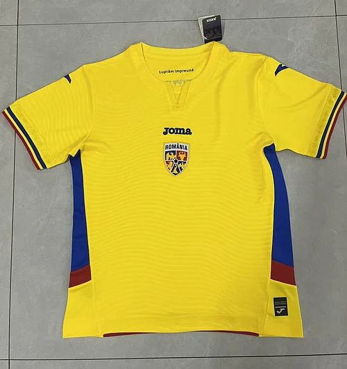 2025 Romania National Team Home Football Shirt 1:1 Thai Quality