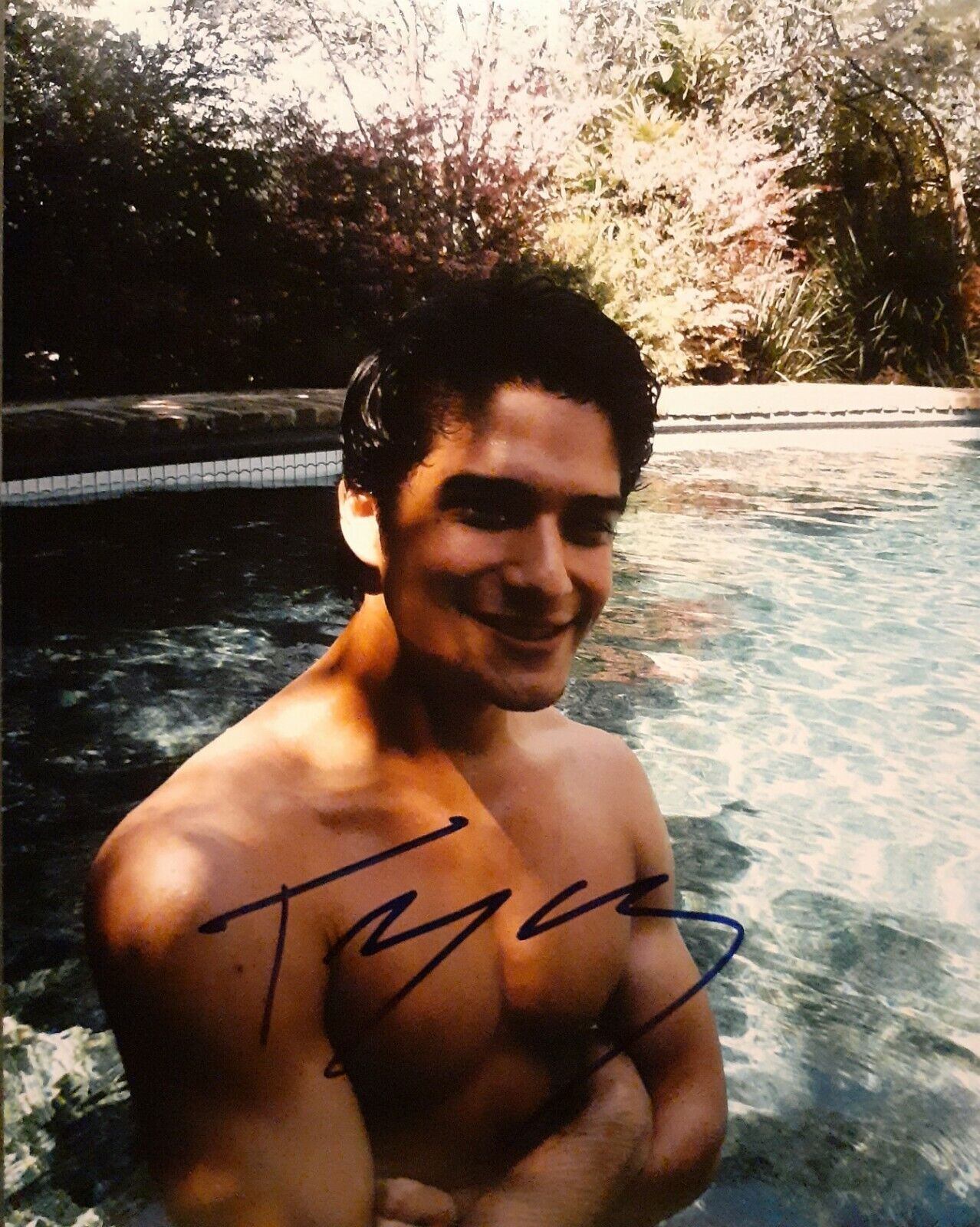 Tyler Posey signed 8x10