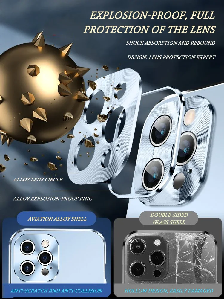 Exclusive Alloy Protective Case For iPhone Series
