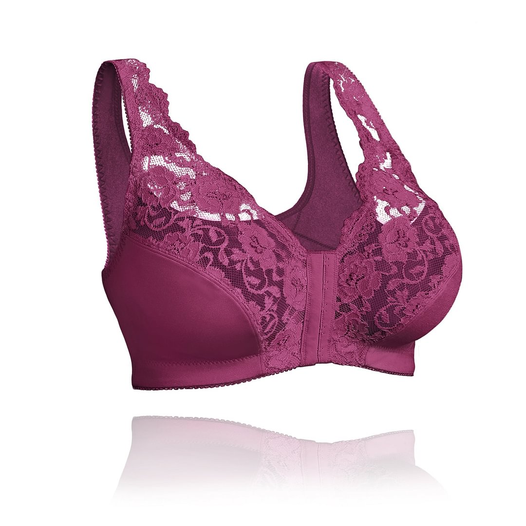 Front Hooks, StretchLace, SuperLift, And Posture Correction ALL IN ONE BRA