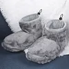 USB Heater Foot Shoes Winter Warm Snow Boots Electric Heated Shoes for Women Men