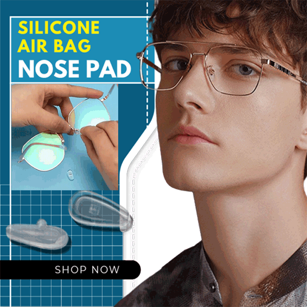 Silicone air bag nose pads