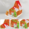 DIY Christmas House Diamond Painting Wooden Desktop Decor