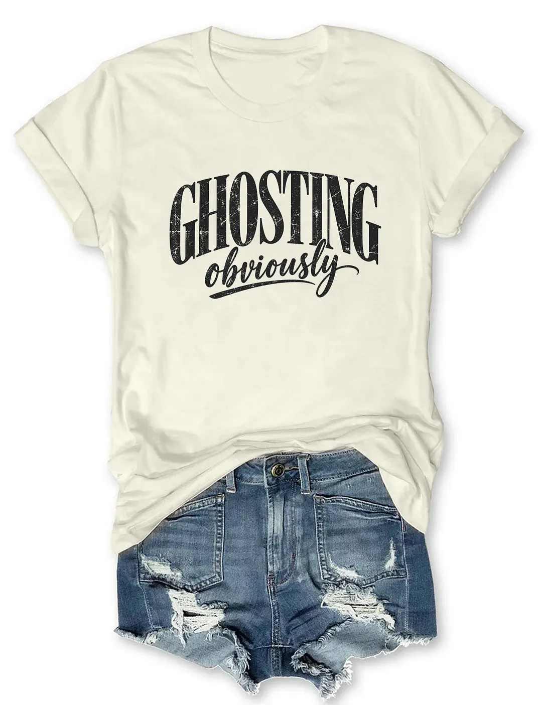 Ghosting Obviously Season T-shirt