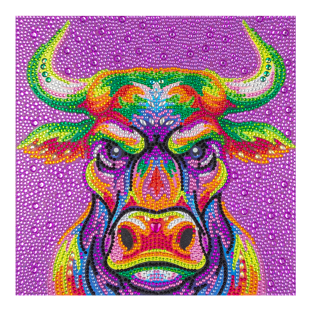 

Cow - Crystal Special Shaped Diamond Painting - 30*30CM, 501 Original