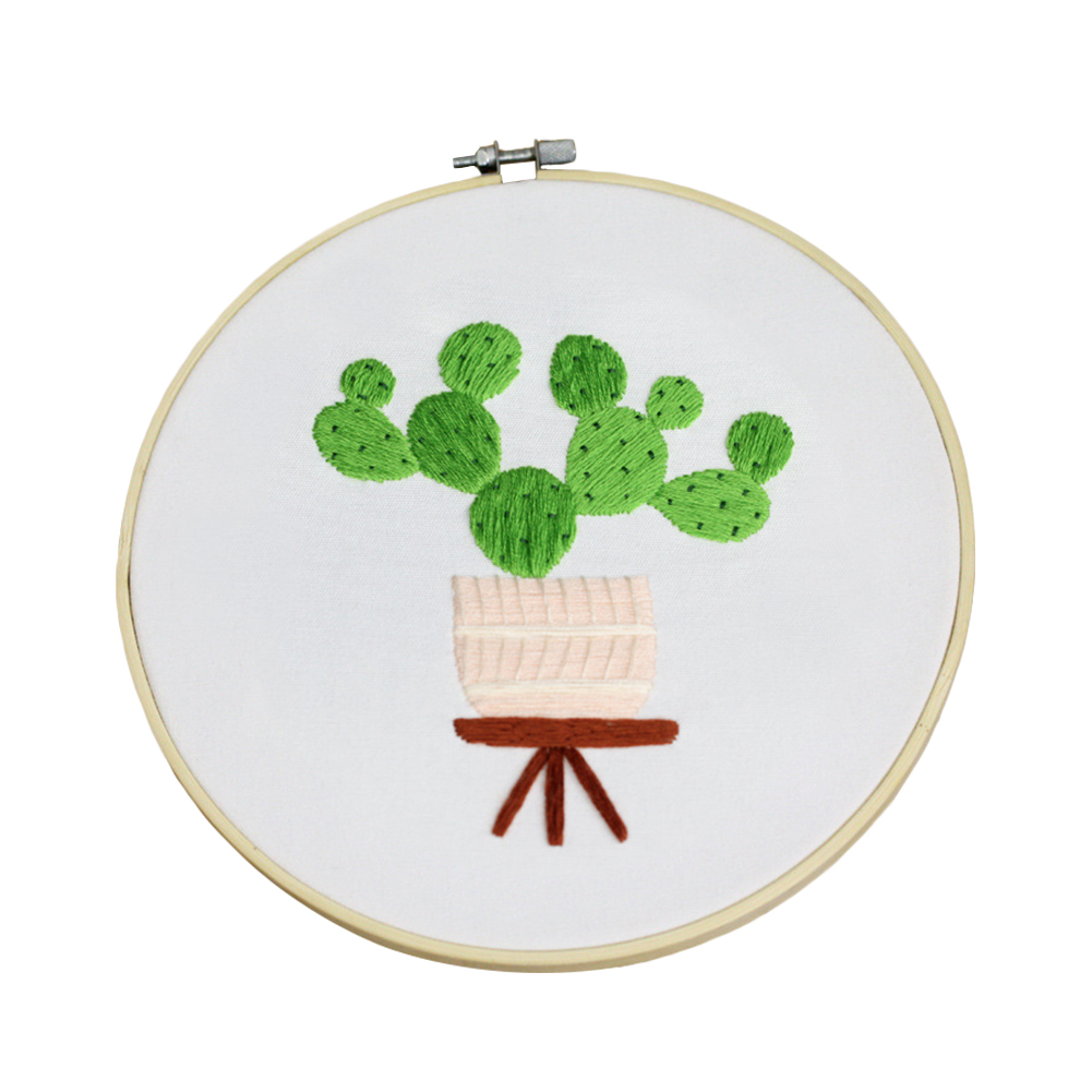 

Cute Plants - Embroidery Cross Stitch - 30*30CM, 501 Original