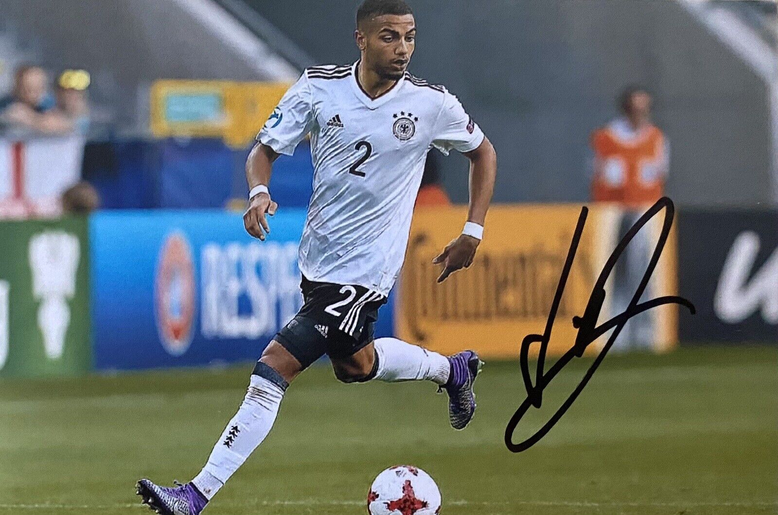 Jeremy Toljan Hand Signed Germany 6X4 Photo Poster painting 2