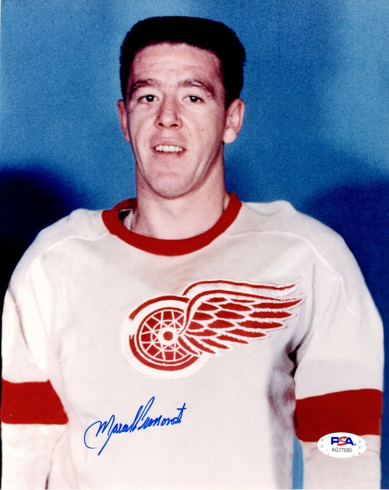 Marcel Pronovost autographed signed 8x10 Photo Poster painting NHL Detroit Red Wings PSA COA