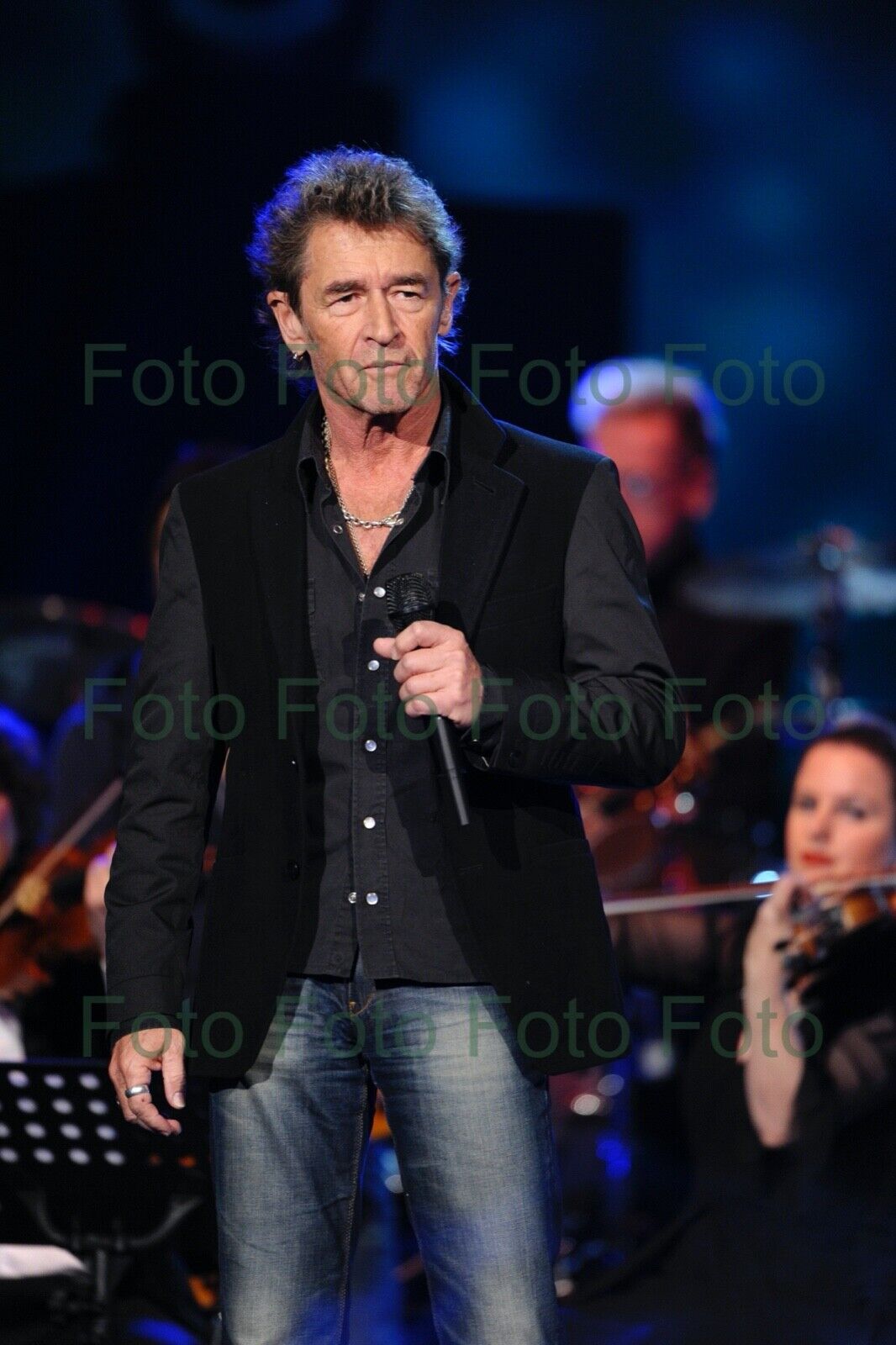 Peter Maffay Rock Schlager Musik Foto 20 x 30 cm ohne Autogramm (Be-19