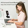 3 in 1 Cell Phone Stand with Bluetooth Speaker and Emergency Response Power Bank