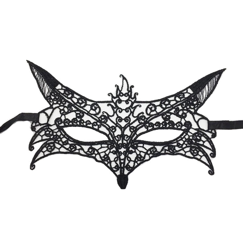 Halloween Retro Crown Butterfly Lace Masquerade Party Costume Props