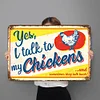 Chicken - Metal Tin Signs(8*12Inch/12*16Inch) - Animal
