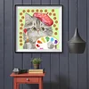 Diamond Painting-DIY Crystal Rhinestone Funny Cat