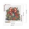 Diamond Painting-DIY Full Round Drill Christmas Wreath(40*40 CM)