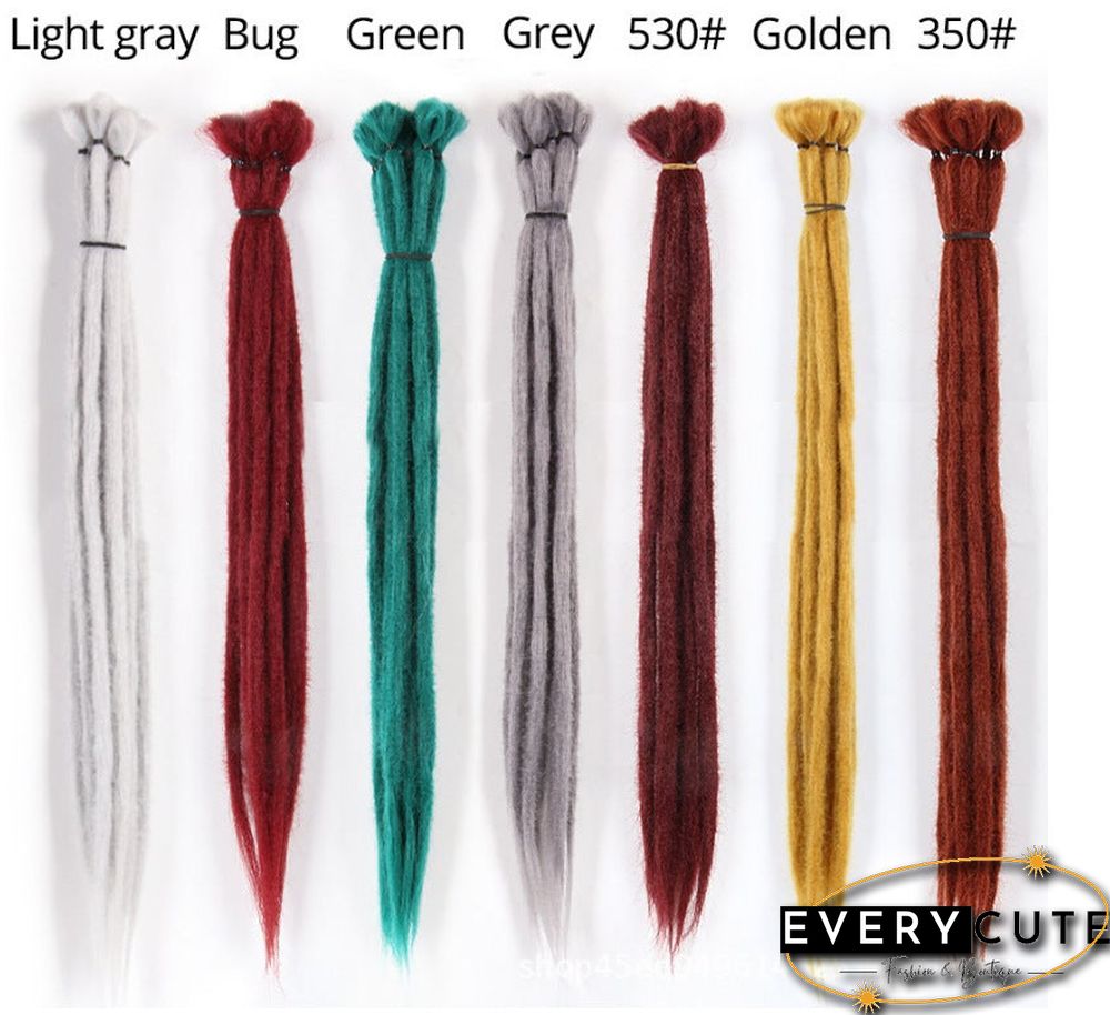 Wig Dirty Plait Handmade Dirty Plait Reggae Dirty Plait 20 Inch Monochrome