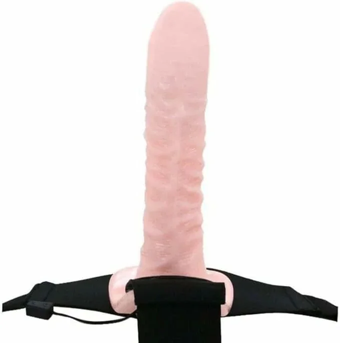 Multi Speed Double Penis Vibrators Realistic Soft Strapon Dildos Lesbian Sex Toys 