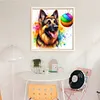 German Shepherd Playing Ball-11CT Stamped Cross Stitch 40*40cm/15.75*15.75in