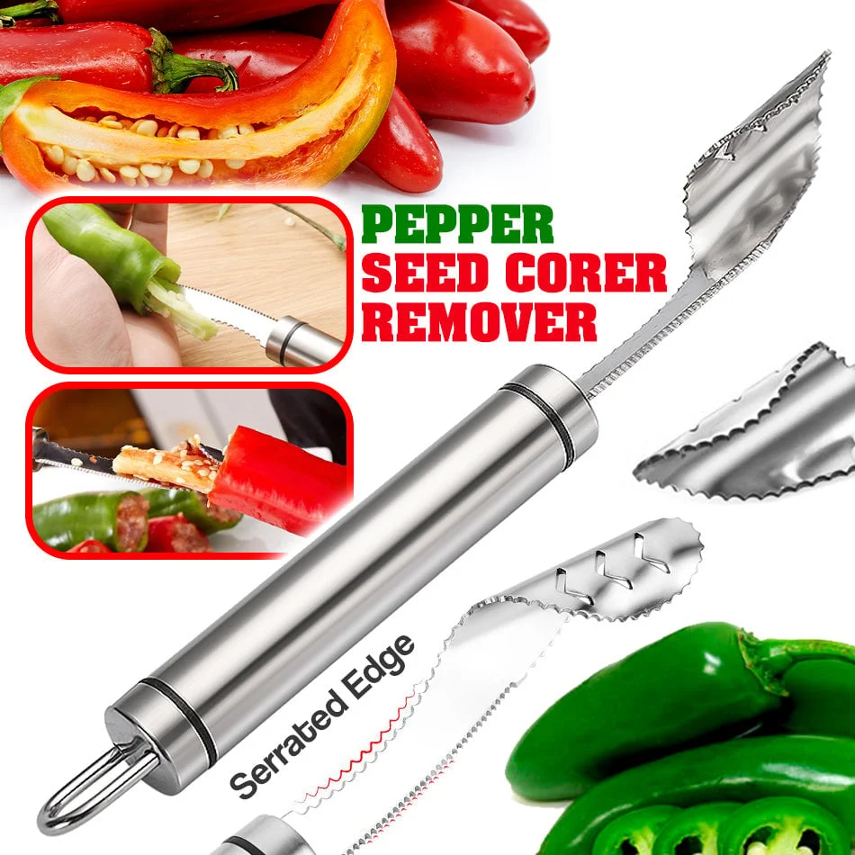 🔥 Pepper Seed Corer Remover(buy 3 get 2 free now)