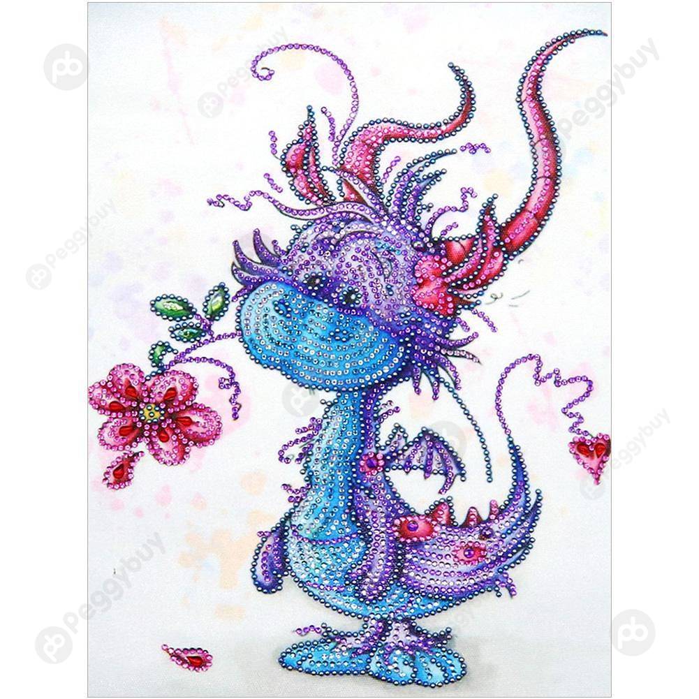 

30*40CM Special Shaped Diamond Painting-Dragon, 501 Original