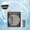 Voice Amplifier with Dual Lavalier Lapel Clip BT Microphone Portable Speaker Megaphone for Streaming Class Speech Meeting Yoga Guides
