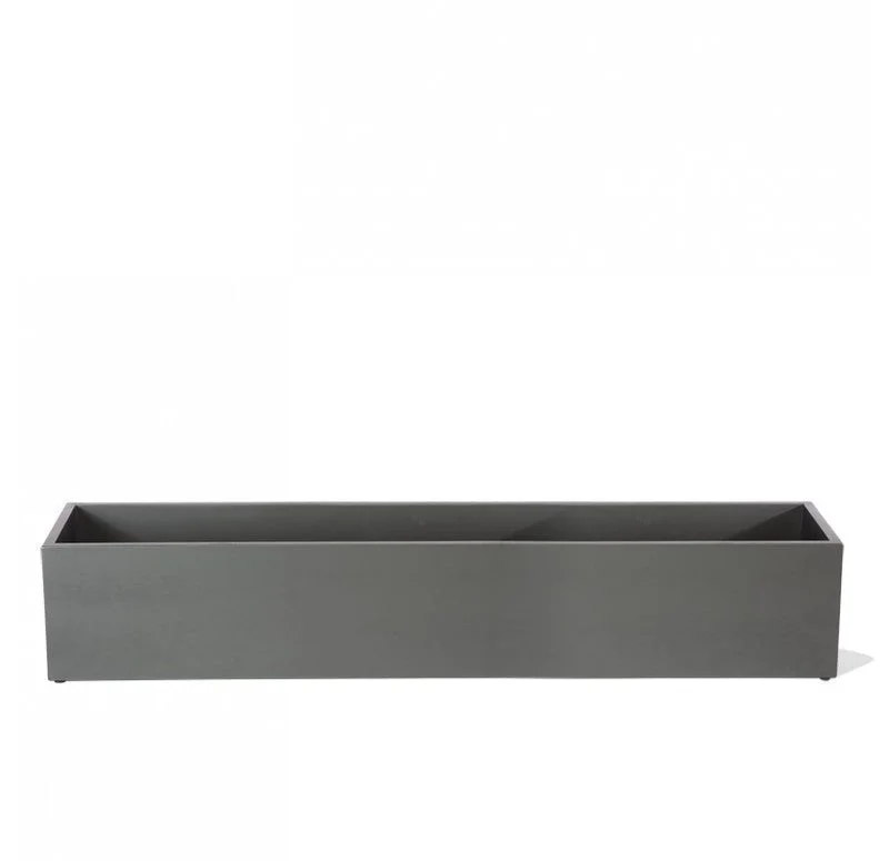 Rectangle Planter 60" L - Pewter