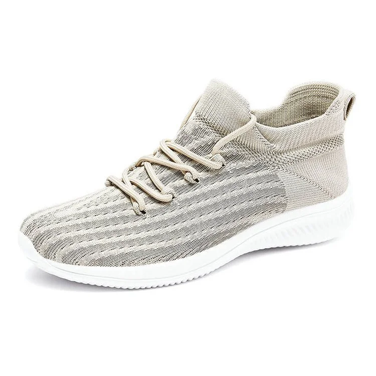 Men's Flying Woven Lace-Up Sneakers