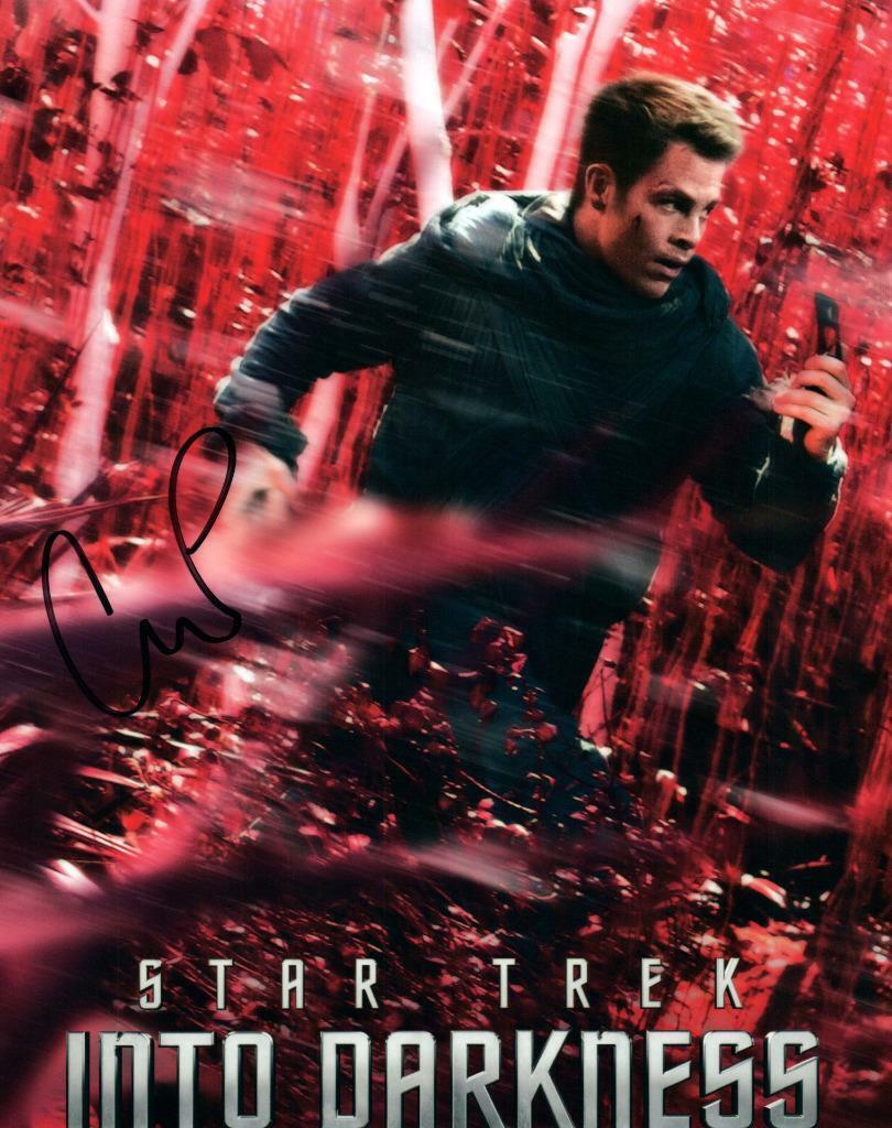 Chris Pine signed 8x10 Photo Poster painting with COA autographed Picture nice