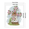 4pcs Cross Stitch - 14CT Stamped - Four Seasons Windmill (27*31cm)、[Everydayedeals]