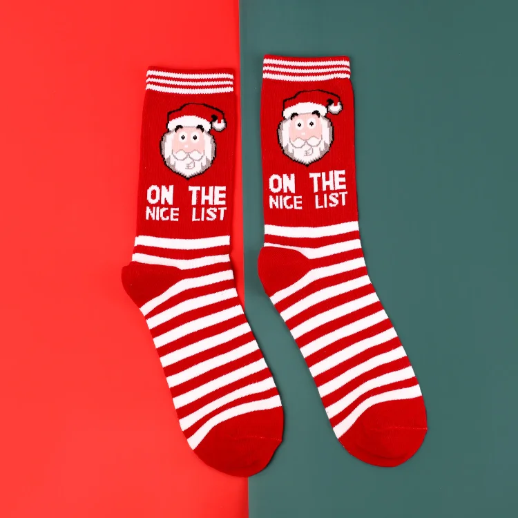 Christmas Personality Cartoon Socks