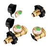 Brass Leak Detector Gas Pressure Meter Pressure Level Meter Indicator for BBQ RV