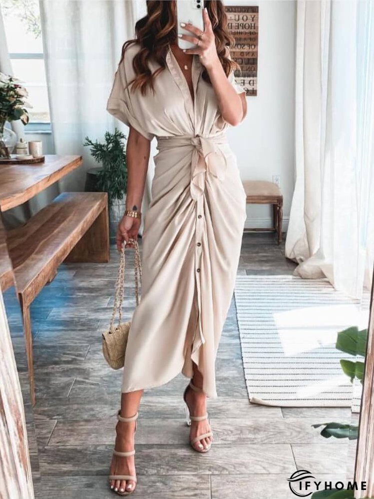 Let's Party Cinched Midi-Dress | IFYHOME