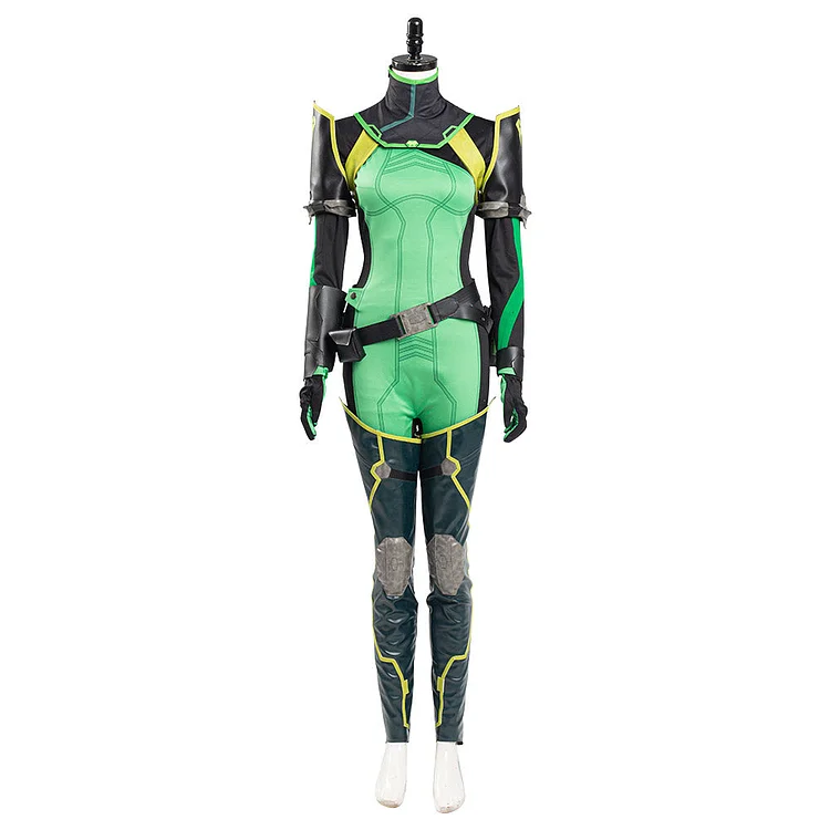 Valorant Women Jumpsuit Romper Suit Viper Halloween Carnival Outfit Cosplay Costume