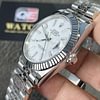 Rolex Datejust M126334 White Dial Stainless Steel Jubilee and Fluted Bezel 41mm Top Replica