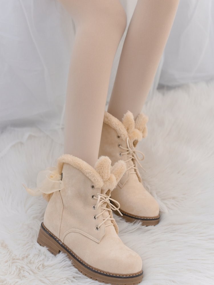 Soft Rabbit Kawaii Boots BE752