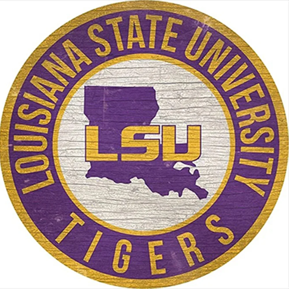 LSU Tigers Diamond Art Craft Kit