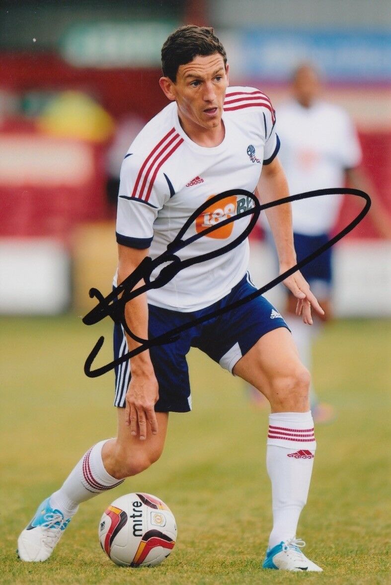 BOLTON WANDERERS HAND SIGNED KEITH ANDREWS 6X4 Photo Poster painting 1.